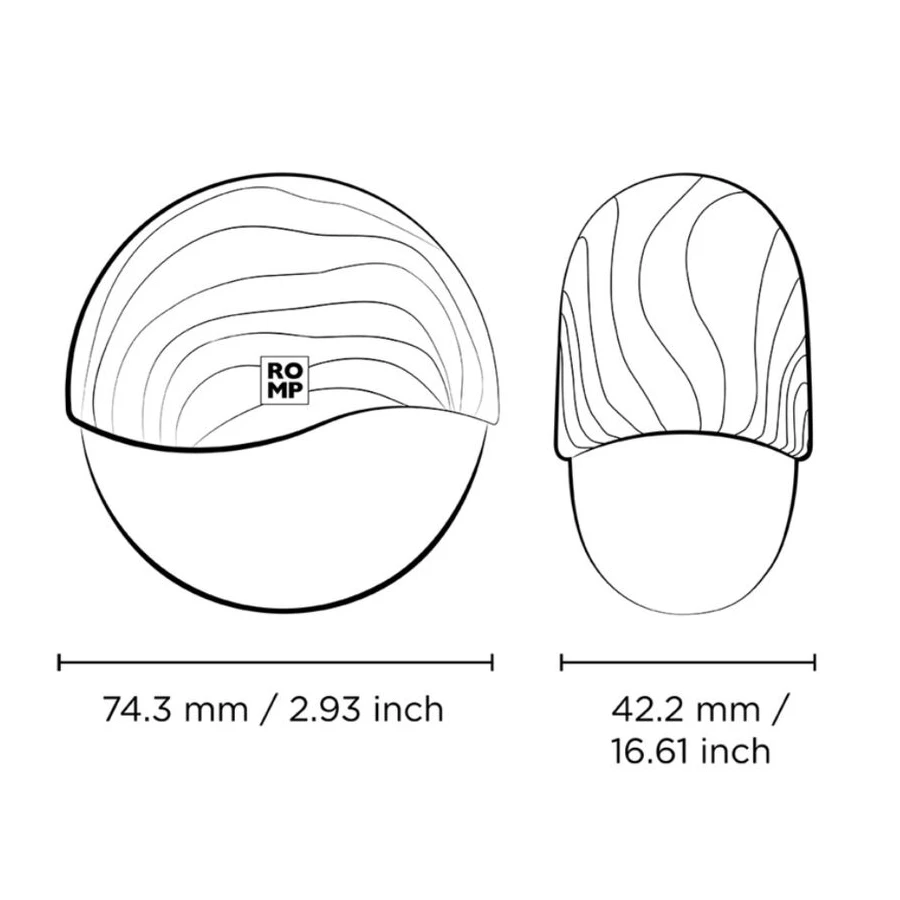 ROMP - SPIN CLITORAL SUCTION ANTITUDE WITH ROTATING OPENING AND CLOSING